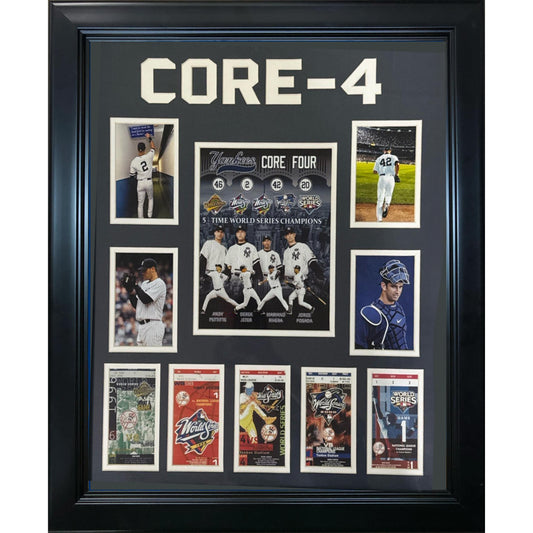 New York Yankees Core-4 w/ World Series tickets