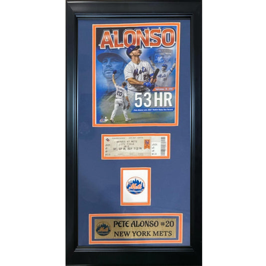 New York Mets First Baseman Pete Alonso 53-Homerun Ticket