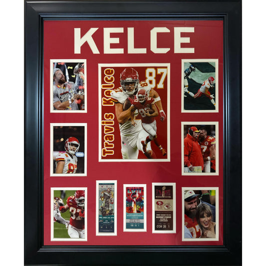 Kansas City Chiefs Tight End Travis Kelce w/ Superbowl Tickets